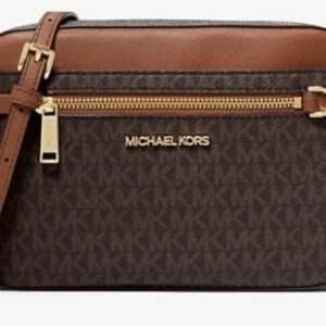 Jet set large logo crossbody bag - Michael kors