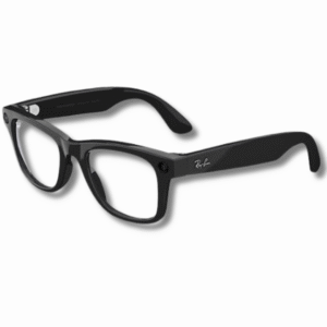 Ray-Ban Meta Glasses Wayfarer Shiny Black Clear