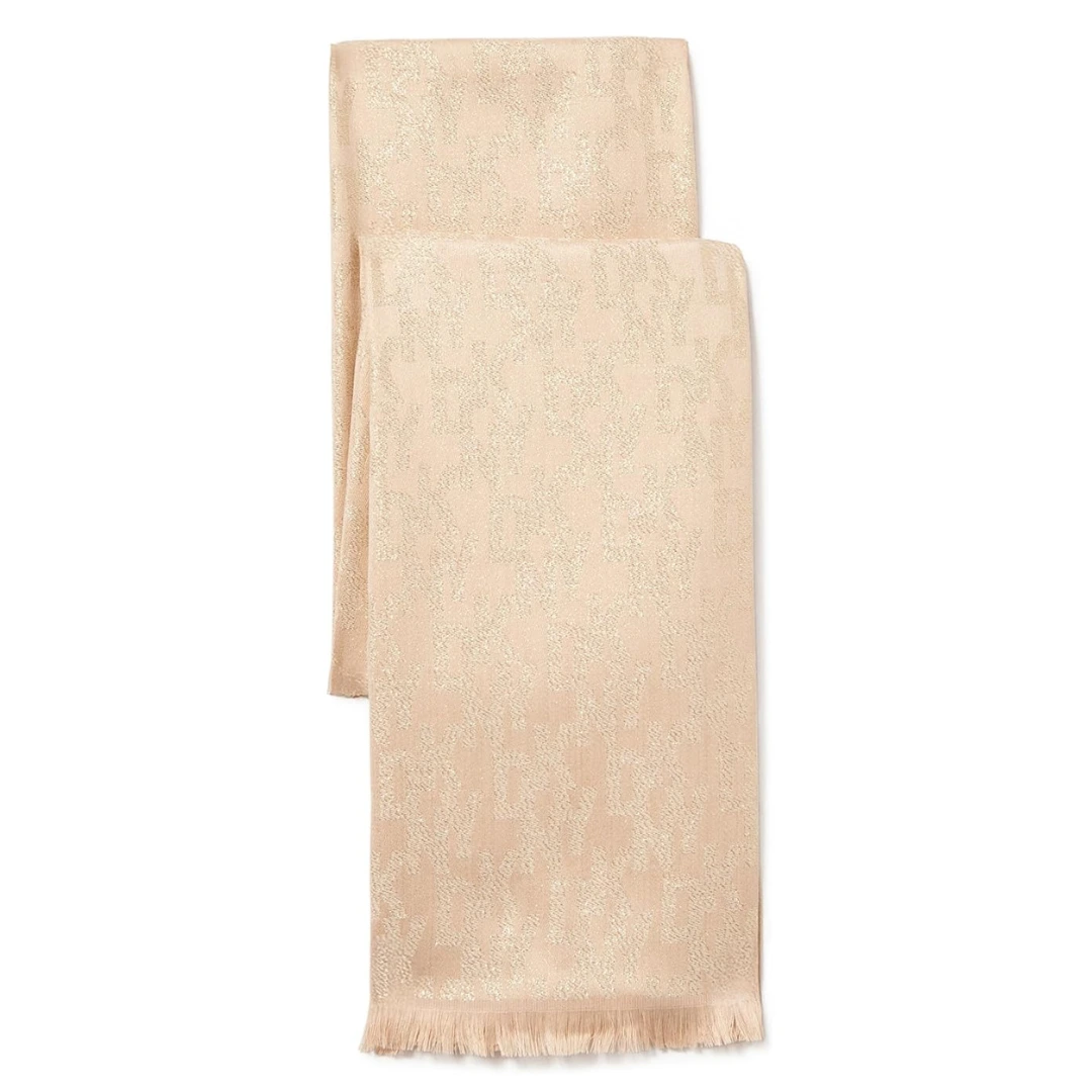 Palomino DKNY Scarf With Eyelash Fringe